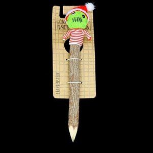 Little Knitmares Santa Frankenstein Christmas Wooden Pencil Stocking Stuffer